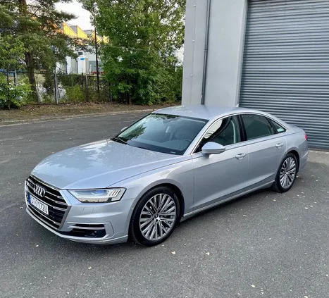 audi a8 Audi A8 cena 250000 przebieg: 85000, rok produkcji 2018 z Mysłowice